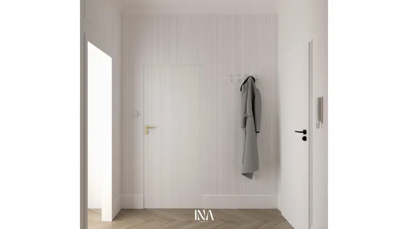 Domowa elegancja - aranżacja wnętrza, Gdańsk Jasień - INA Design, zdjęcie 1 z 21