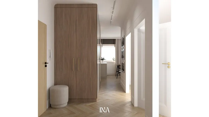 Domowa elegancja - aranżacja wnętrza, Gdańsk Jasień - INA Design, zdjęcie 6 z 21