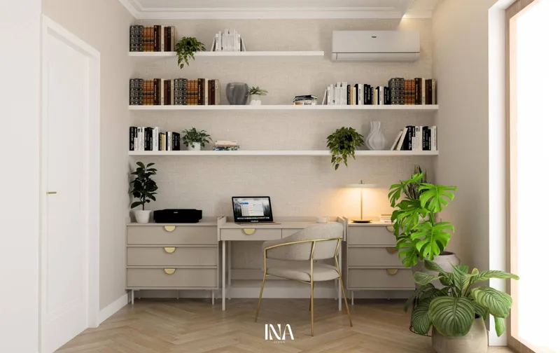 Modern classic - aranżacja wnętrza, Bernadovo, Gdynia - INA Design, zdjęcie 8 z 17