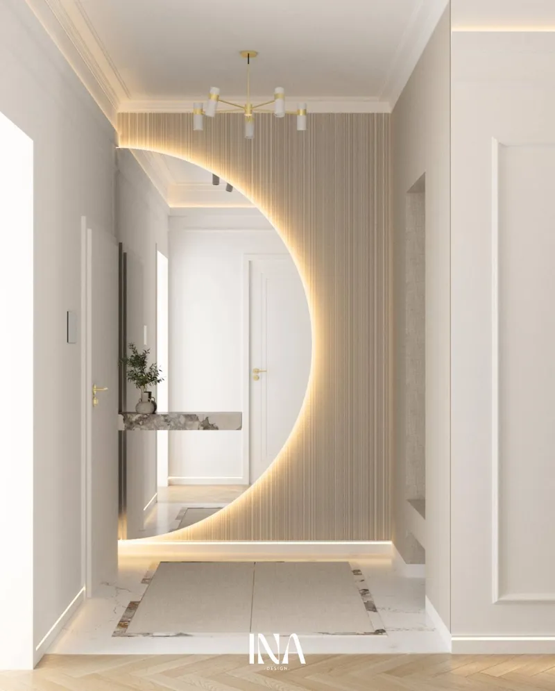 Modern classic - aranżacja wnętrza, Bernadovo, Gdynia - INA Design, zdjęcie 10 z 17