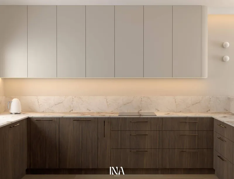 Naturalna harmonia - aranżacja wnętrza, Borkowo - INA Design, zdjęcie 11 z 18
