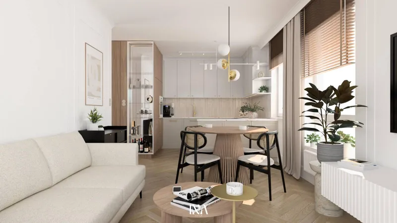 Domowa elegancja - aranżacja wnętrza, Gdańsk Jasień - INA Design, zdjęcie 12 z 21