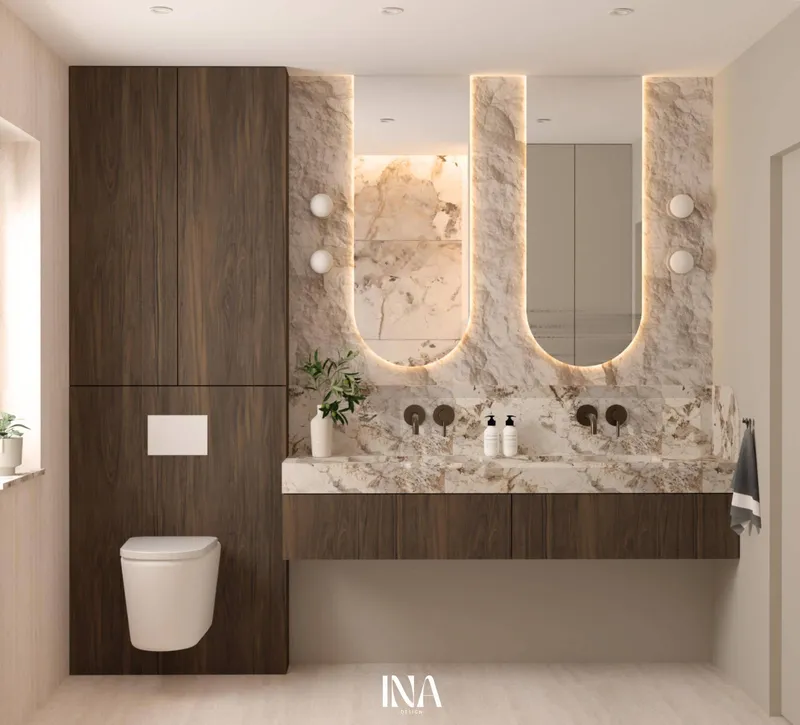 Naturalna harmonia - aranżacja wnętrza, Borkowo - INA Design, zdjęcie 14 z 18