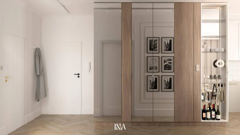 Domowa elegancja - aranżacja wnętrza, Gdańsk Jasień - INA Design, zdjęcie 18 z 21