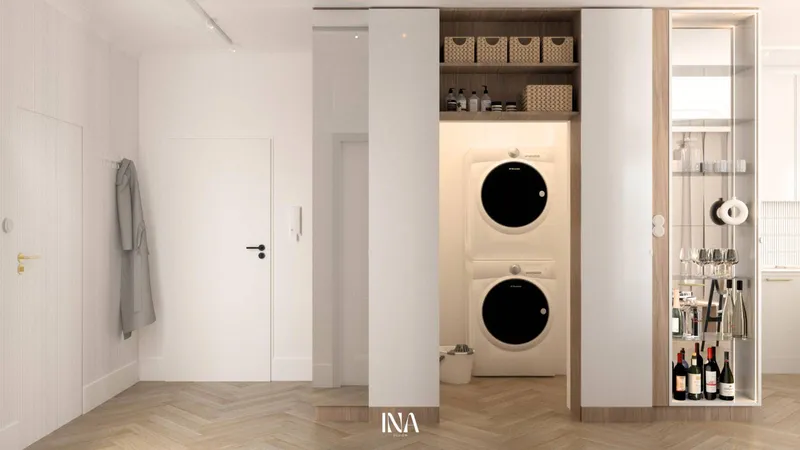 Domowa elegancja - aranżacja wnętrza, Gdańsk Jasień - INA Design, zdjęcie 19 z 21