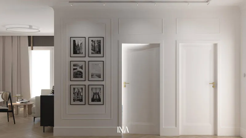 Domowa elegancja - aranżacja wnętrza, Gdańsk Jasień - INA Design, zdjęcie 20 z 21