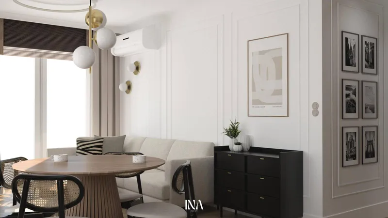 Domowa elegancja - aranżacja wnętrza, Gdańsk Jasień - INA Design, zdjęcie 21 z 21